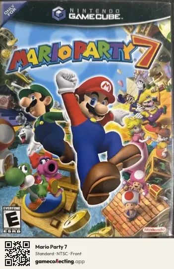 Mario Party 7 Nintendo GameCube, NTSC box front