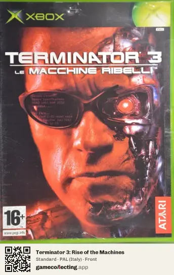 Terminator 3: Rise of the Machines Xbox, Italy box front
