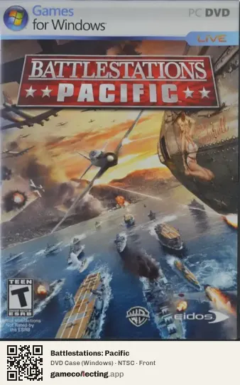 Battlestations: Pacific Computer, NTSC box front