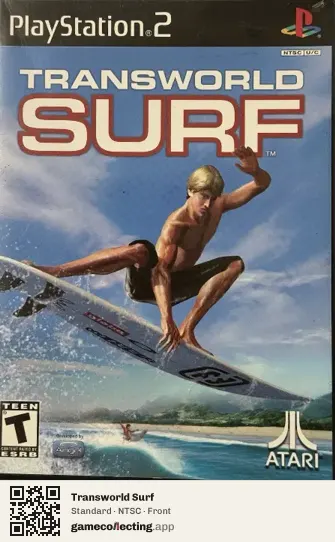 Transworld Surf PlayStation 2, NTSC box front