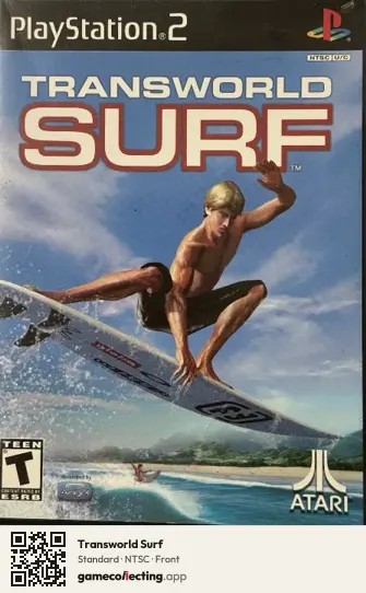 Transworld Surf PlayStation 2, NTSC box front
