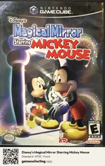 Disney's Magical Mirror Starring Mickey Mouse Nintendo GameCube, NTSC box front