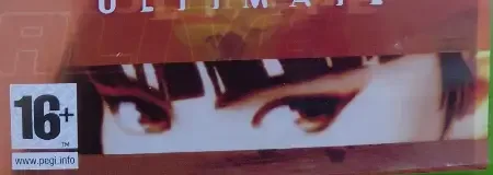 Dead or Alive 1 Ultimate, the PEGI square on its front