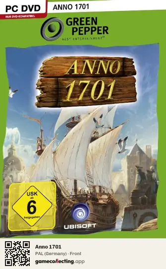 Anno 1701 Computer, Germany box front