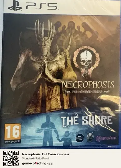 Necrophosis: Full Consciousness PlayStation 5, PAL box front