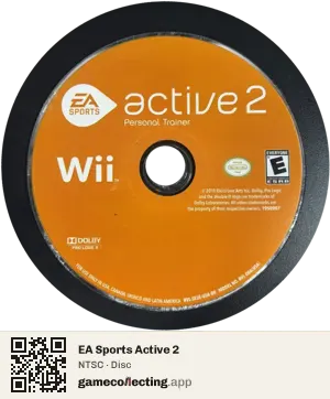 EA Sports Active 2 Nintendo Wii, NTSC disc