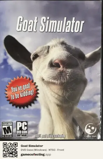 Goat Simulator Computer, NTSC box front