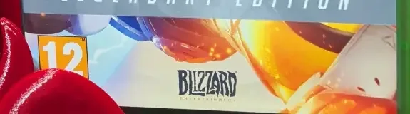 Overwatch, the PEGI square on its front