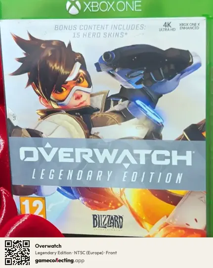 Overwatch Xbox One, Europe box front