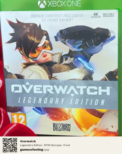 Overwatch Xbox One, Europe box front