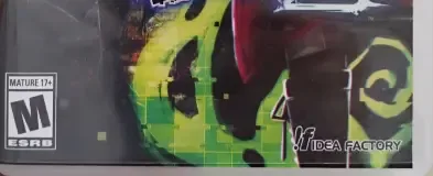 Death end re;Quest 2, the ESRB box on its front