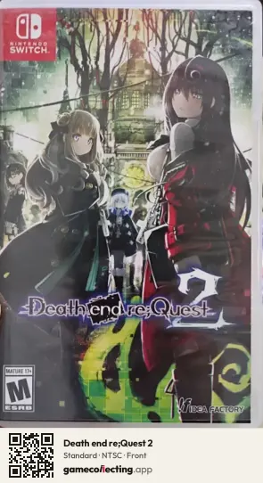 Death end re;Quest 2 Nintendo Switch, NTSC box front