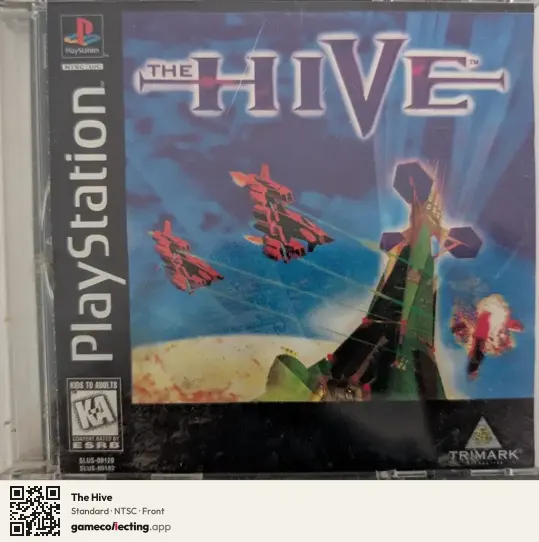 The Hive PlayStation, NTSC box front