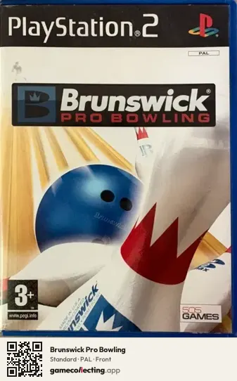 Brunswick Pro Bowling PlayStation 2, PAL box front