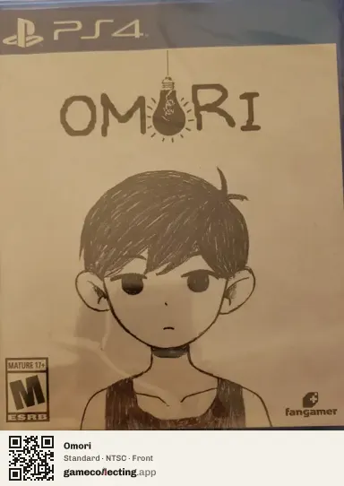 Omori PlayStation 4, NTSC box front