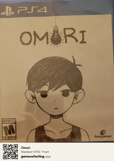 Omori PlayStation 4, NTSC box front