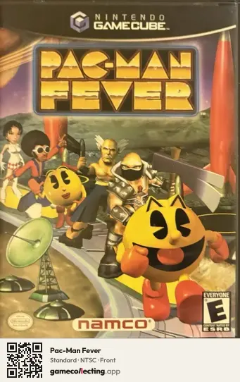 Pac-Man Fever Nintendo GameCube, NTSC box front