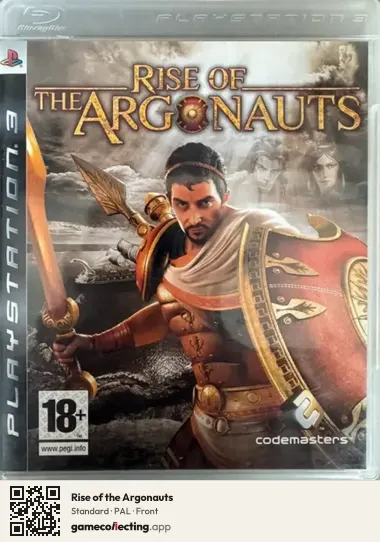 Rise of the Argonauts PlayStation 3, PAL box front