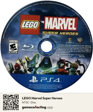 LEGO Marvel Super Heroes PlayStation 4, NTSC disc