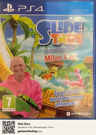 Slide Stars PlayStation 4, Netherlands box front