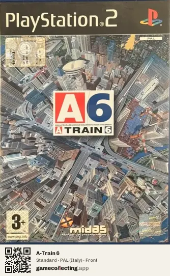 A-Train 6 PlayStation 2, Italy box front