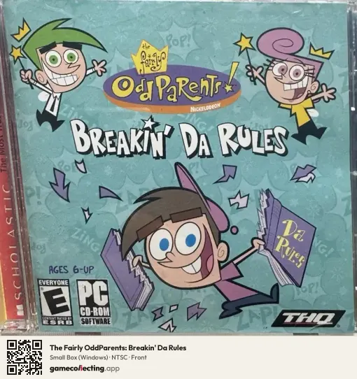 The Fairly OddParents: Breakin' Da Rules Computer, NTSC box front