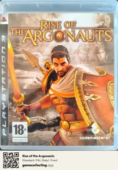 Rise of the Argonauts PlayStation 3, Italy box front