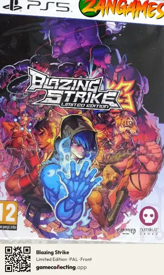 Blazing Strike PlayStation 5, PAL box front