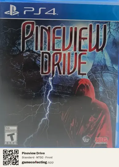 Pineview Drive PlayStation 4, NTSC box front