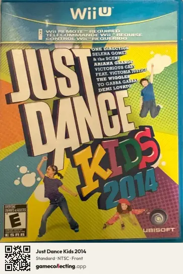 Just Dance Kids 2014 Nintendo Wii U, NTSC box front