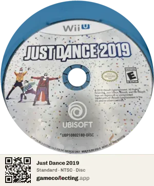 Just Dance 2019 Nintendo Wii U, NTSC disc