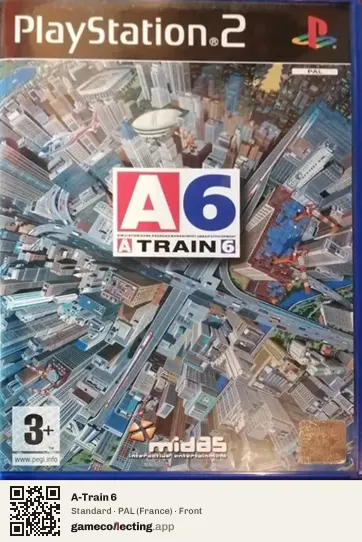 A-Train 6 PlayStation 2, France box front
