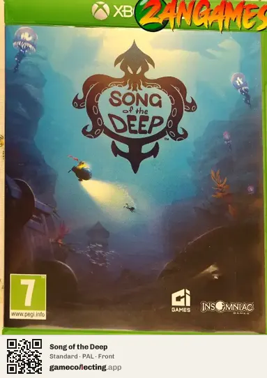 Song of the Deep Xbox One, PAL box front