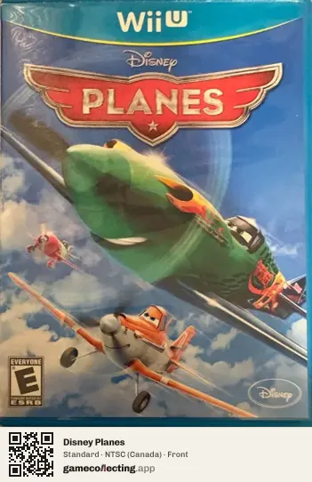 Disney Planes Nintendo Wii U, Canada box front