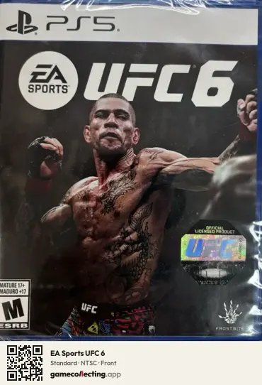 EA Sports UFC 6 PlayStation 5, NTSC box front
