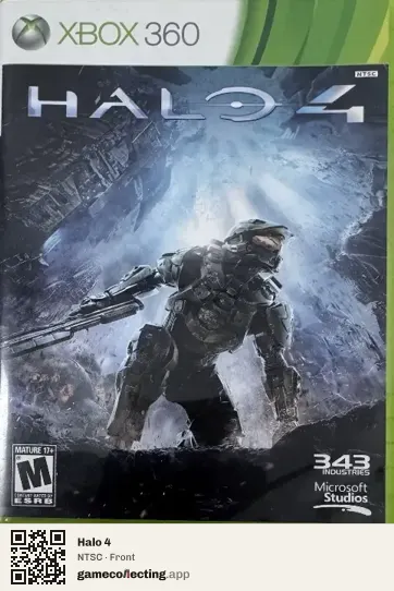 Halo 4 Xbox 360, NTSC box front