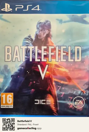 Battlefield V PlayStation 4, PAL box front