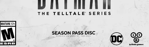 Batman: The Telltale Series, the ESRB box on its front