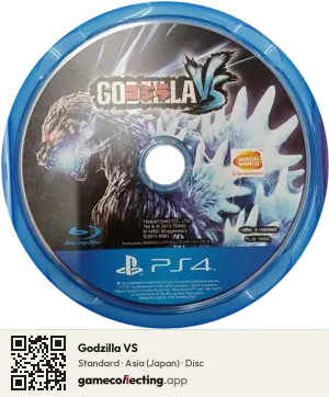 Godzilla VS PlayStation 4, Asia disc