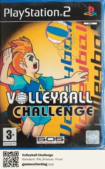 Volleyball Challenge PlayStation 2, France box front