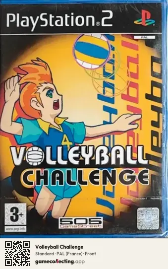 Volleyball Challenge PlayStation 2, France box front