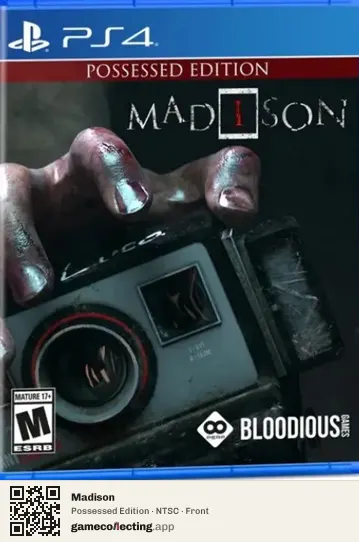 Madison PlayStation 4, NTSC box front