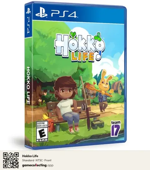 Hokko Life PlayStation 4, NTSC box front