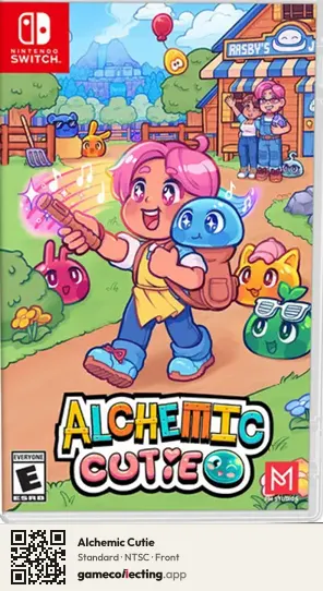 Alchemic Cutie Nintendo Switch, NTSC box front
