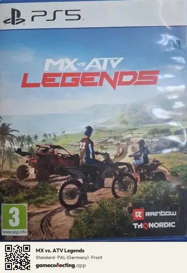MX vs. ATV Legends PlayStation 5, Germany box front