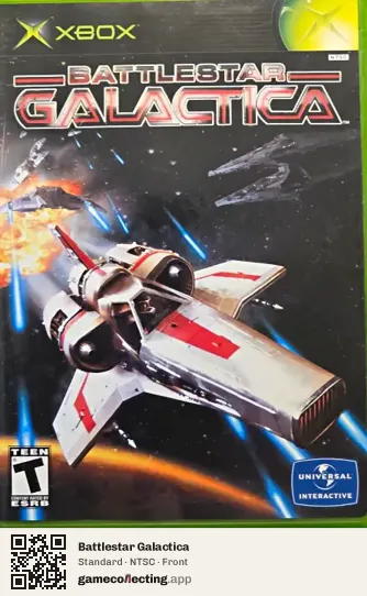 Battlestar Galactica Xbox, NTSC box front