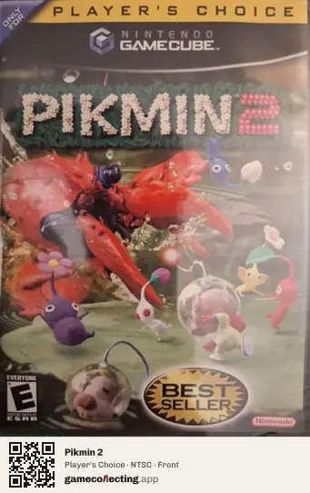 Pikmin 2 Nintendo GameCube, NTSC box front