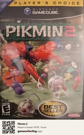 Pikmin 2 Nintendo GameCube, NTSC box front