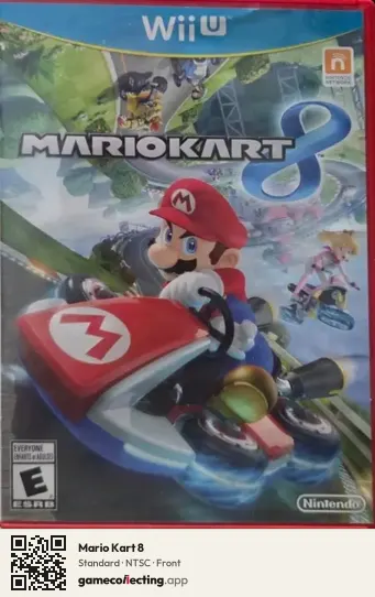Mario Kart 8 Nintendo Wii U, NTSC box front