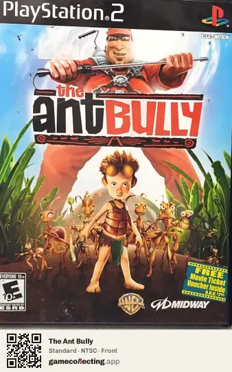 The Ant Bully PlayStation 2, NTSC box front